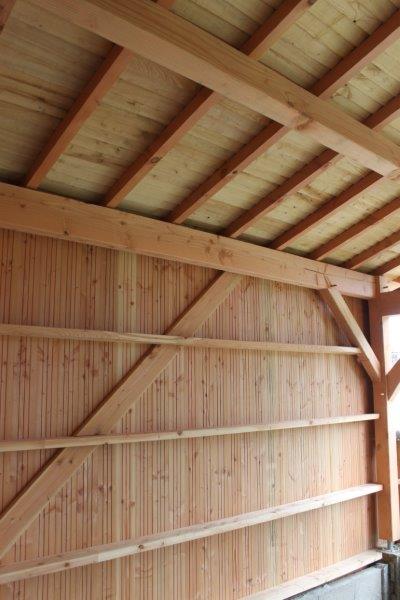 Terrasse bois et préau en Vienne (86)